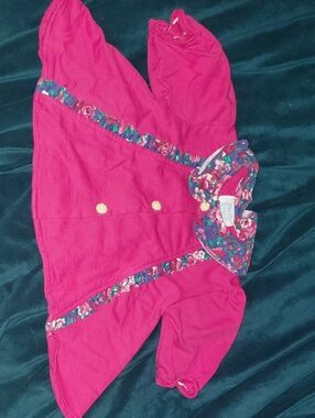 Hot Pink Vintage Small Steps Top